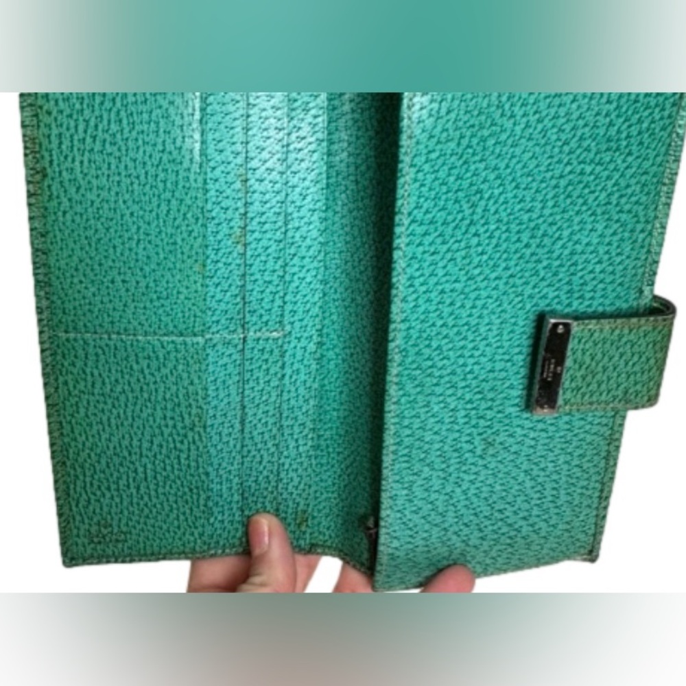 GUCCI GG Logo Canvas Leather Long Bifold Wallet - Picture 3 of 8